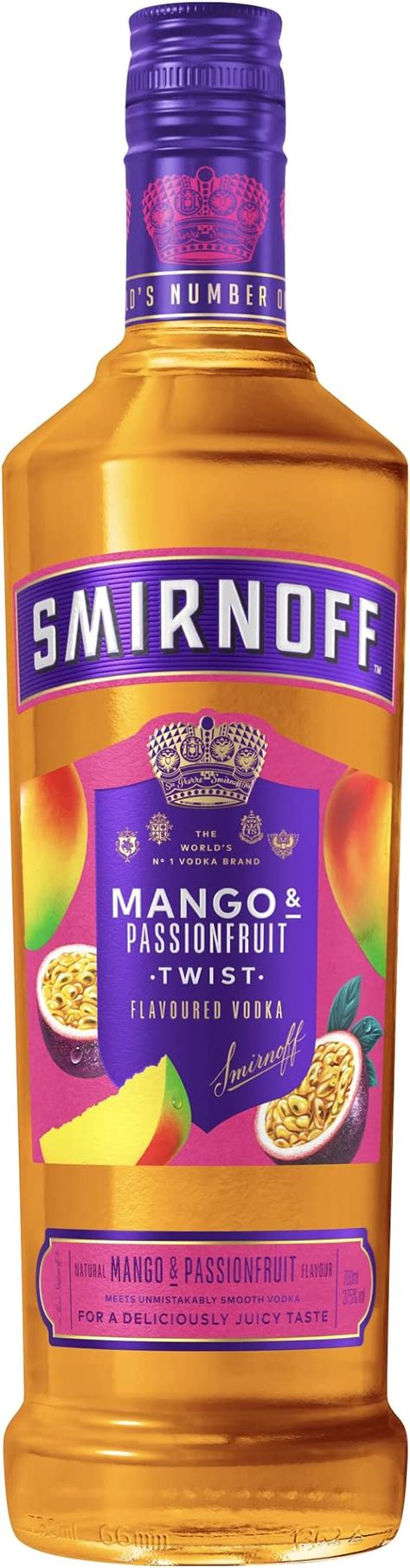Smirnoff Mango And Passionfruit Twist Flavoured Vodka 70cl Uk Grocery