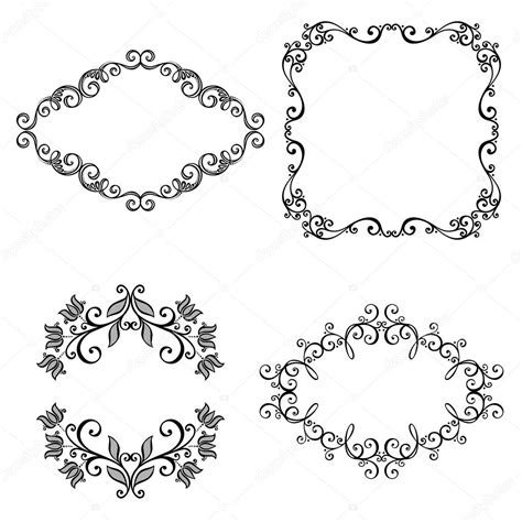 Moldura Decorativa Para Texto Stock Vector By ©krivoruchko 43421767