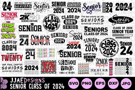 Class Of 2024 Svg Senior 2024 Svg Bundle 2024 Senior Svg Senior