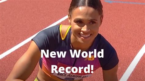 Sydney Mclaughlin Breaks World Record In Womens 400m Hurdles Finals