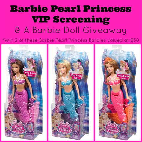 As long as she can remember, she's had a magical power that makes pearls dance and glow! Barbie Pearl Princess VIP Screening and a Barbie Doll ...
