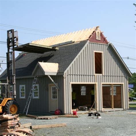 Modular Two Car Garages Custom Barns And Buildings The Carriage