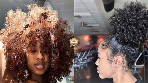 Slayed Curly Hair Compilation 2020 Hairstyles Youtube