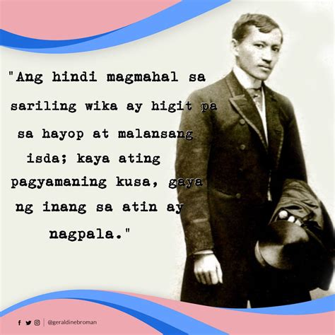 Sikat Na Kasabihan Ni Rizal
