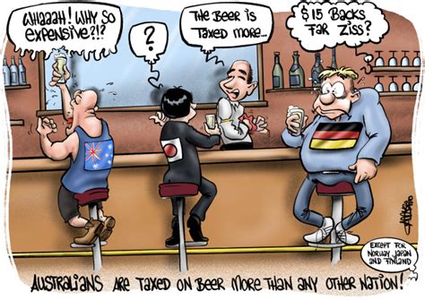 Cartoon United Through The Price Of Beer Ferntree Gully Star Mail