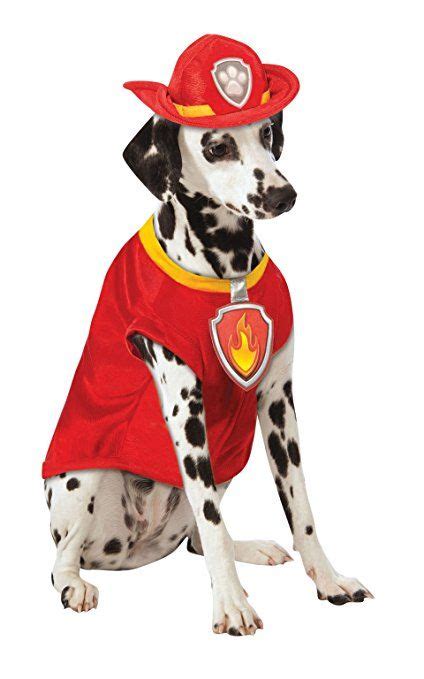 Official Rubies Paw Patrol Marshall Pet Dog Costume Size X Large