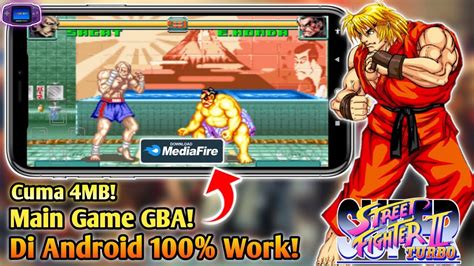Super Street Fighter Ii Turbo Gba Android Cara Bermain Gameboy Advance Di Android Youtube