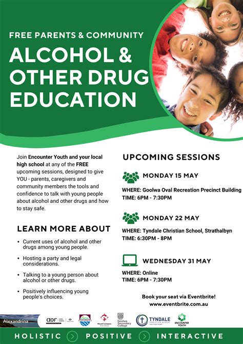 Alcohol And Other Drug Education Sessions Alexandrina Council