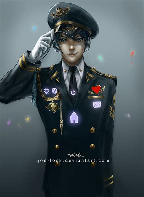 Anime Male Military Uniform Business Fgw