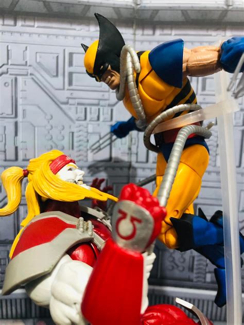 Artstation Famous Battles Wolverine Vs Omega Red