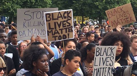 Bristol Black Lives Matter Protest Attracts Protestors Bbc News