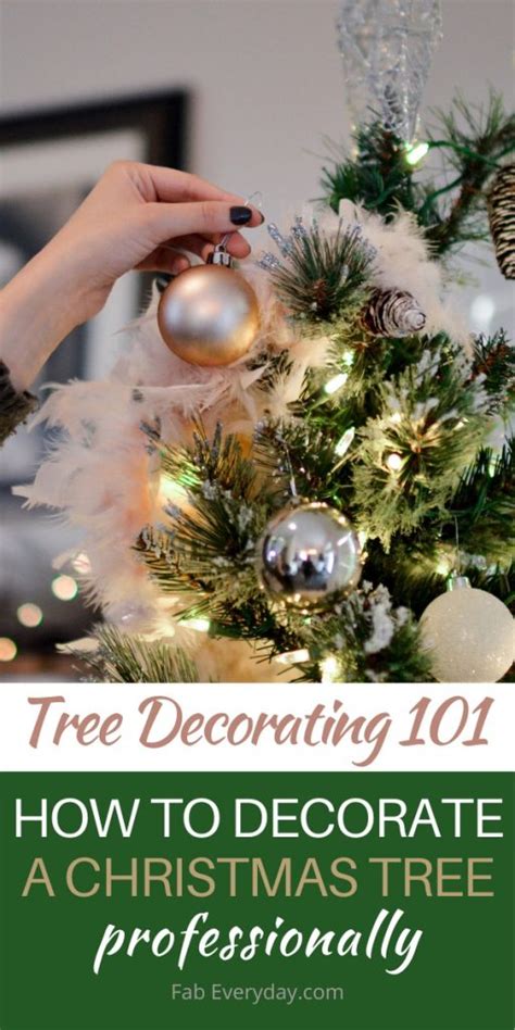 Tree Decorating 101 How To Decorate A Christmas Tree Professionally