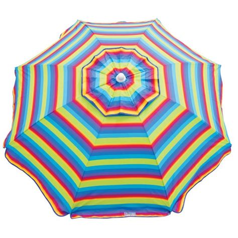 Rio 6ft Tilt Beach Umbrella With Wind Vent Multicolor Ub78 1903 1