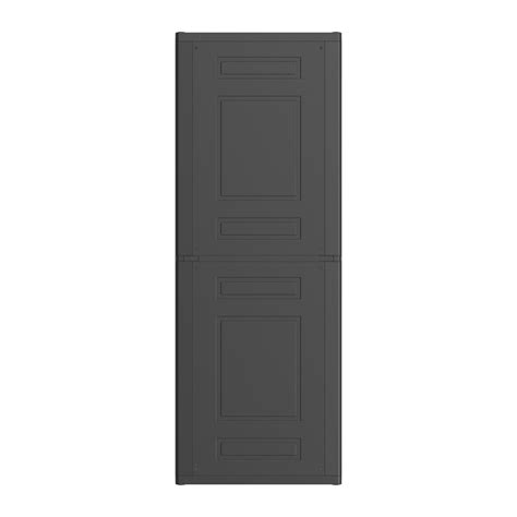 Hyper Tough Plastic 4 Shelf Garage Storage Utility Cabinet Black