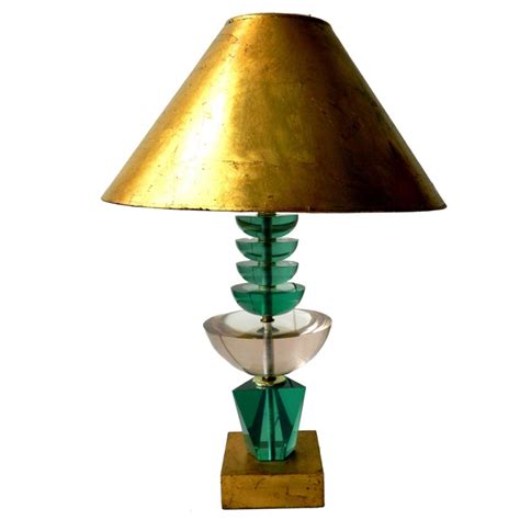 Lucite Table Lamp By Van Teal For Sale At 1stdibs
