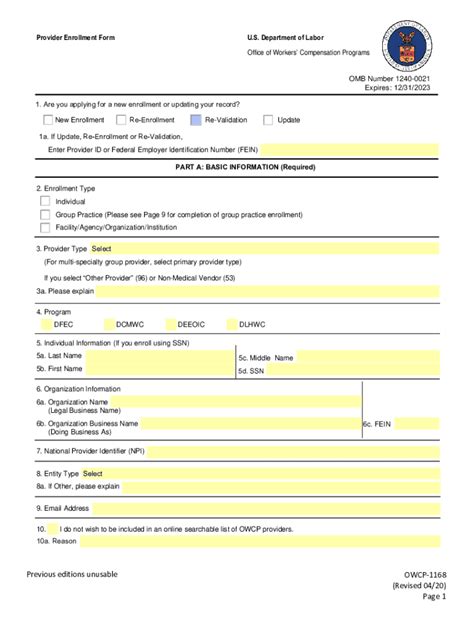 Owcp Form Fill Out And Sign Printable Pdf Template Signnow