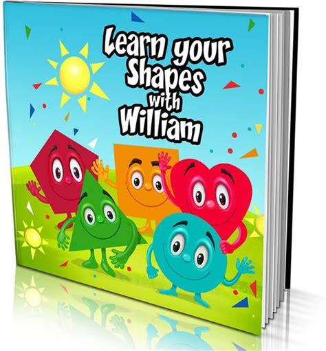 Dinkleboo Personalized Story Book Learn Your Shapes For