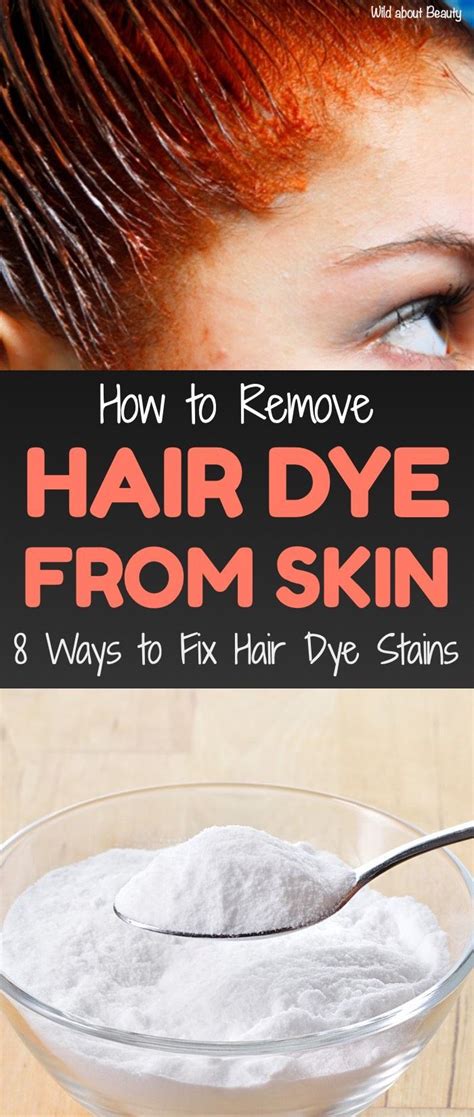 While you can use vinegar to remove temporary hair dye, permanent hair color is a different matter. How to Remove Hair Dye From Skin 8 Ways to Fix Hair Dye ...