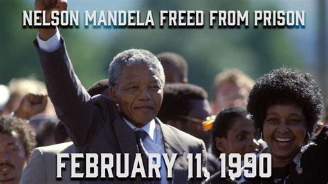 This Day In History Nelson Mandela Freed From Prison