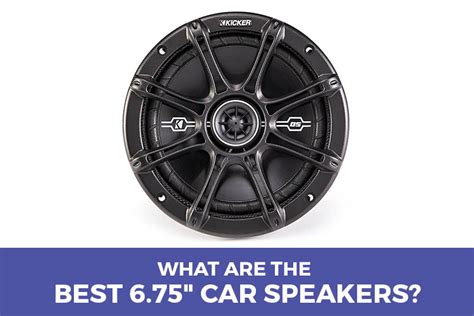 I hope you'll enjoy this video on the best car audio speakers 2021. What Are The Best 6.75-Inch Car Speakers? - (2021 Edition)