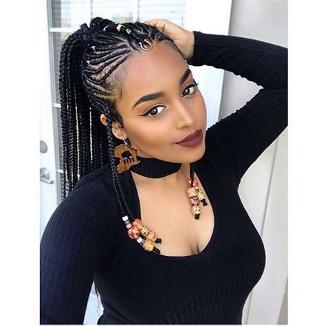 Tiny cute braids for short hair. 12 Gorgeous Braided Hairstyles With Beads From Instagram ...