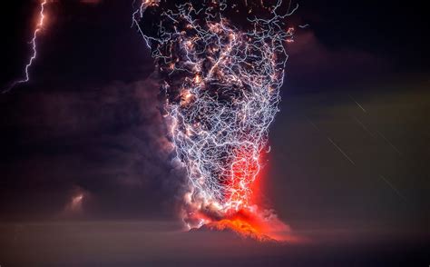 Volcanic Eruption In Chile Most Beautiful Picture Of The