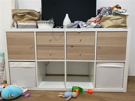 Ikea Kallax Cabinet Furniture And Home Living Furniture Shelves