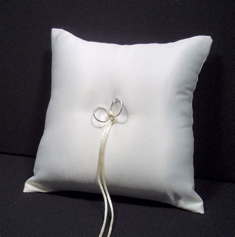 Decorate It Yourself Ring Bearer Pillow White Or Ivory Diy Etsy