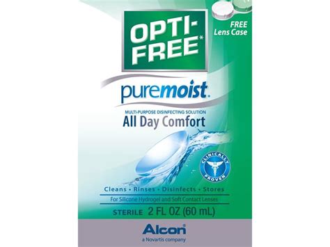 Opti Free Puremoist Multi Purpose Disinfecting Solution All Day