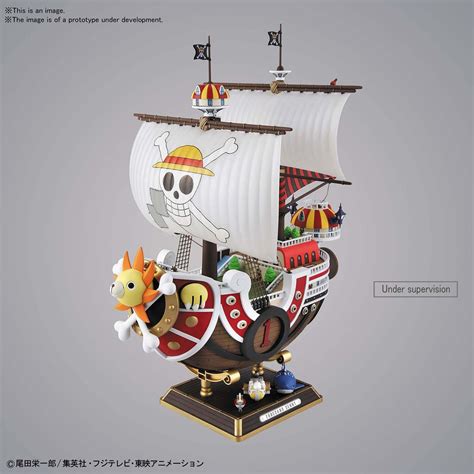 One Piece Thousand Sunny Land Of Wano Sailing Ship Collection Model Kit