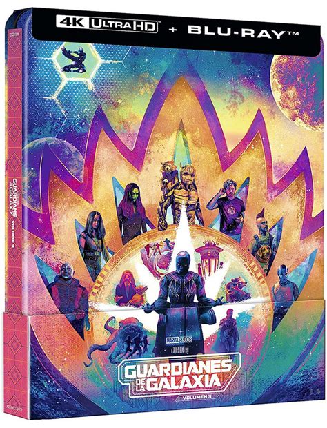 Guardianes De La Galaxia Volumen 3 En Blu Ray Uhd 4k Y Steelbook 4k
