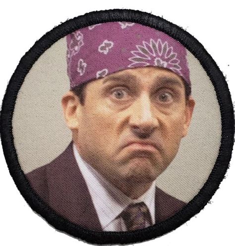 The Office Michael Scott Prison Mike Morale Patch Michael Scott