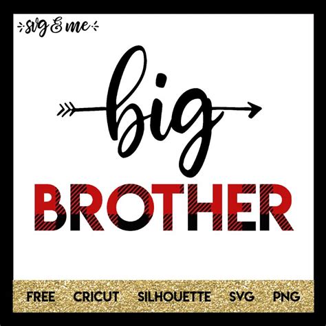 Big Brother SVG Promoted To Big Brother Cut File By Corbins SVG