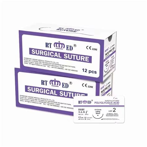 Medical Supply Absorbable Surgical Suture Thread With Needle Vicryl