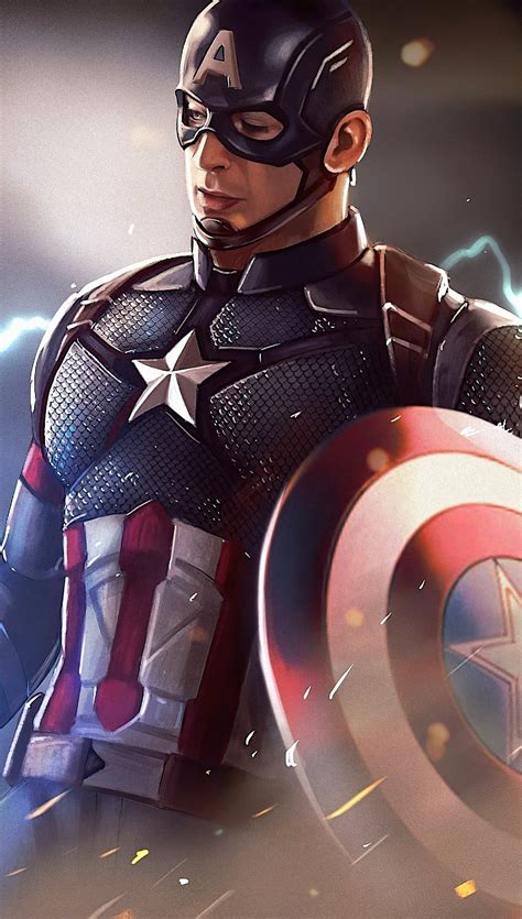 Capitán America Con Martillo De Thor Fanart Fondo De Pantalla 4k Hd Id7197