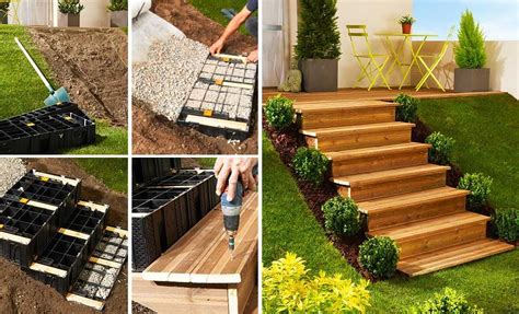 En général, l'aménagement jardin nécessite quelques connaissances de base : Aménager son jardin : installer un escalier droit en kit ...