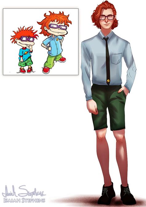 chuckie from rugrats 90s cartoon characters as adults fan art free nude porn photos