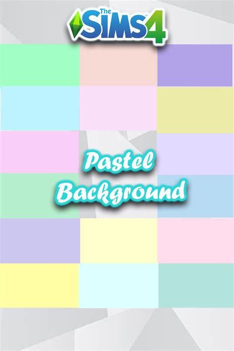 Sims 4 Casbackground In 2021 Sims 4 Sims Pastel Background