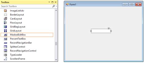 Getting Started With Windows Forms Maskedtextbox Syncfusion