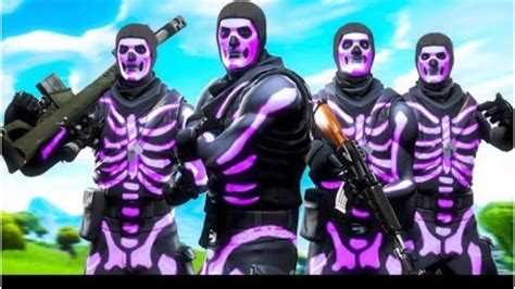 Purple Skull Trooper Squad Plays Zone Wars Youtube