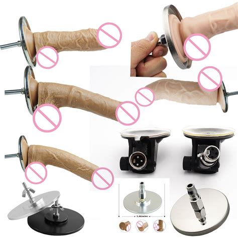 FREDORCH Premium Sex Machine Attachment With Silicone Dildo For Women