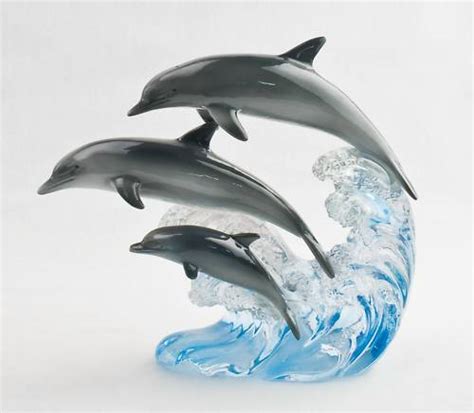 Dolphins Figurine Suanti Galleries Collectible Figurine Sale