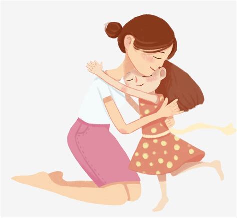 Madre Madre Figlia Abbraccio Figlia Abbraccia Madre File PNG E PSD Per Download Gratuito