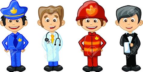 Different Professions Vector Clipart Panda Free Clipart Images