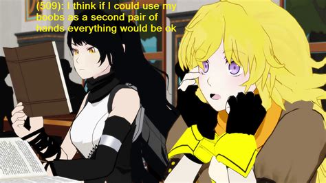 Yang And Her Boobs Rwby Know Your Meme