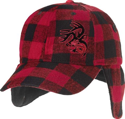 Mens Heritage Wool Cap Wool Caps Buffalo Plaid Fitted Hats