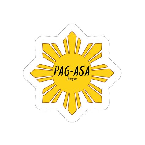 Tagalog Sticker Pag Asa Filipino Pride Pinoy Pride Tagalog Etsy