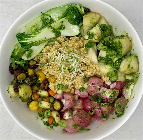 Quinoa Buddha Bowl With Roasted Vegetables Chef Cindy