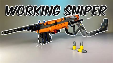 Working Lego Sniper Rifle Moc Youtube