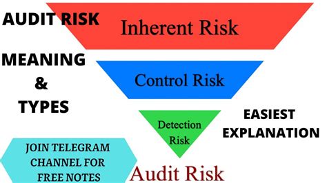 Audit Risk Meaning And Types Of Audit Risk Inherent Risk Control Risk